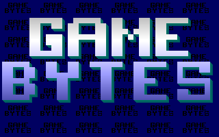 Game Bytes magazine issue #1 title screen