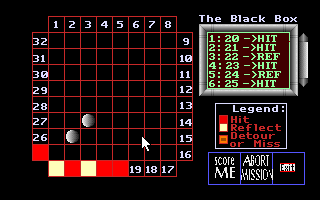 Black Box, The screenshot
