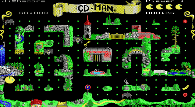CD-Man screenshot