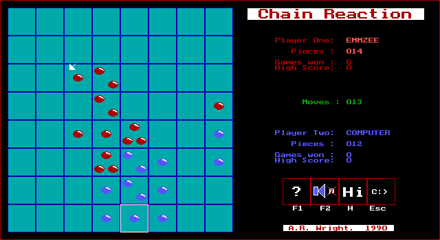 Chain Reaction screenshot