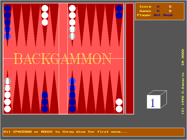 Death by Backgammon screenshot