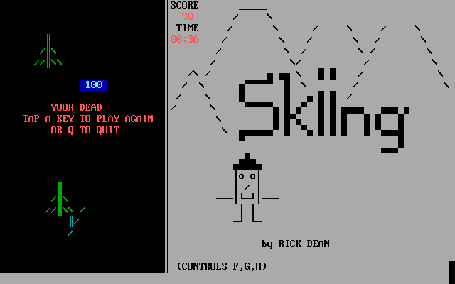 Skiing screenshot