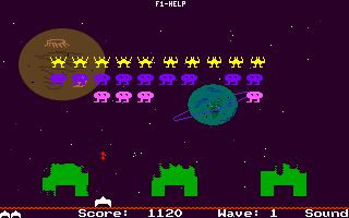 Spaced-Out Invaders screenshot